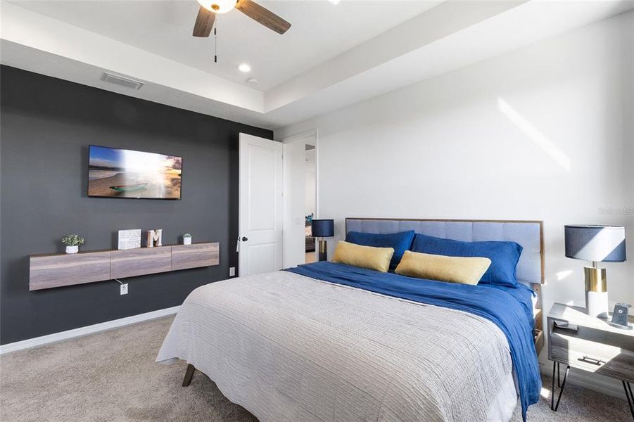 Furnished interior view inside a new home in Isles at Bayview, Parrish (Image 13).