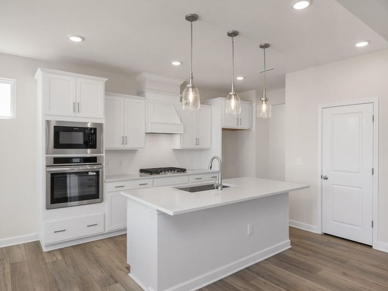 Furnished interior view inside a new home in Retreat at North Main, Lillington (Image 3).