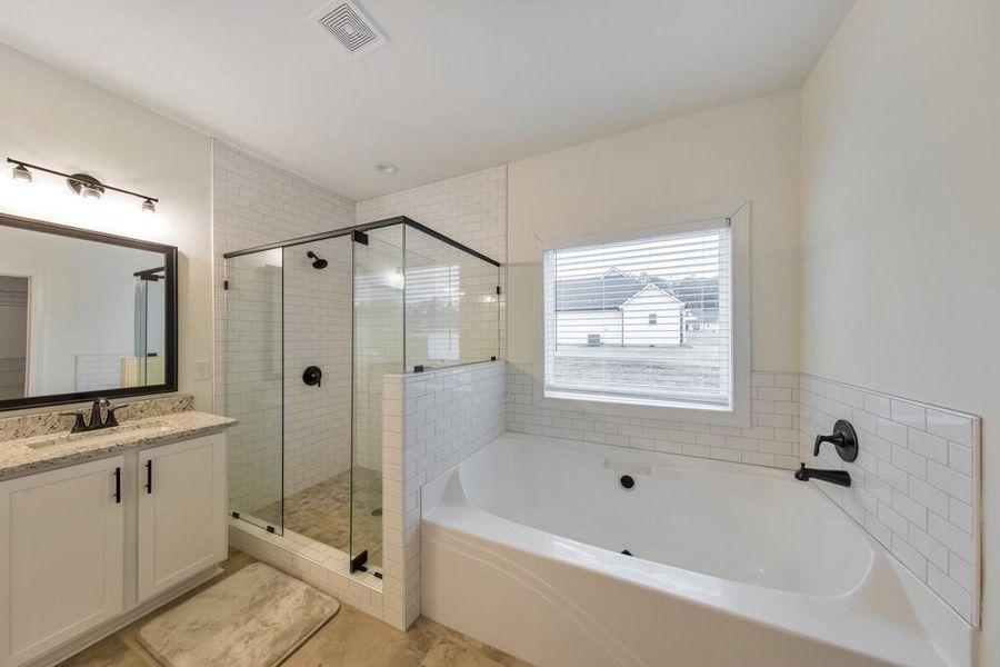 Furnished interior view inside a new home in , Rockmart (Image 13).