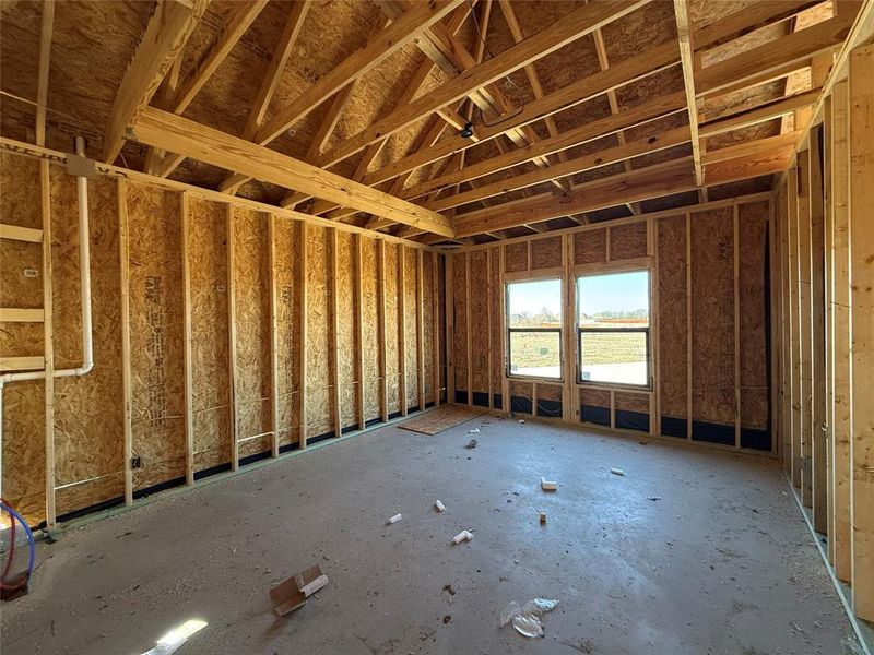In-progress construction of a new home in , Godley, TX (Image 4).