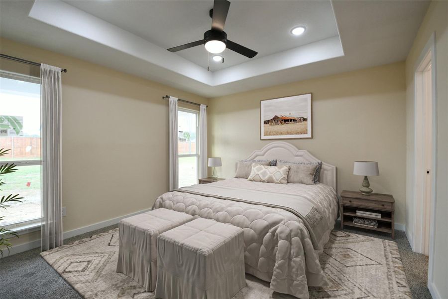 Furnished interior view inside a new home in , Conroe (Image 9). Furnished interior view inside a new home in , Conroe (Image 9).