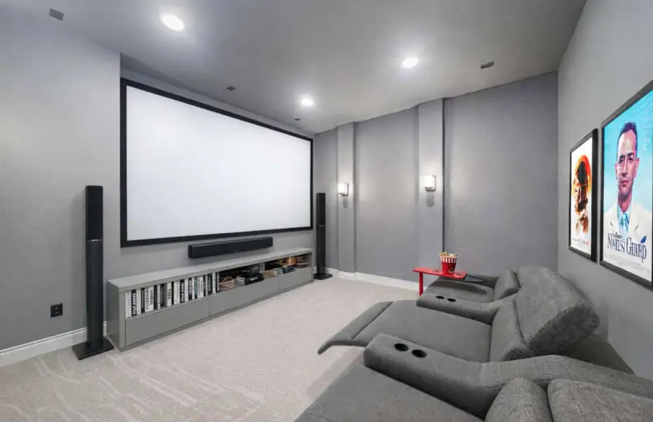 Furnished interior view inside a new home in Bridgeland 60′, Cypress (Image 6).