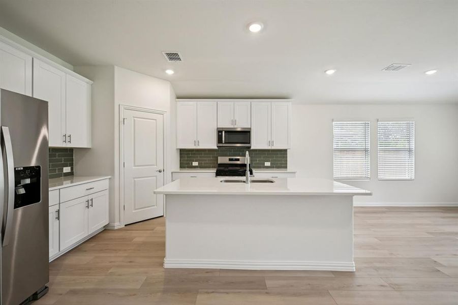 Photo is not of the actual home, but is an inspirational photo of builder’s model home and may depict options, furnishings, and/or decorator features that are not included.