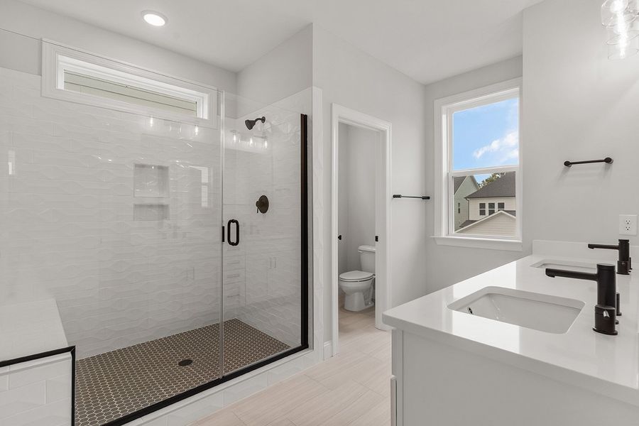 Representative furnished interior of a home built from the The Wisteria by RobuckHomes in East & Mason, Wilmington (Image 6).