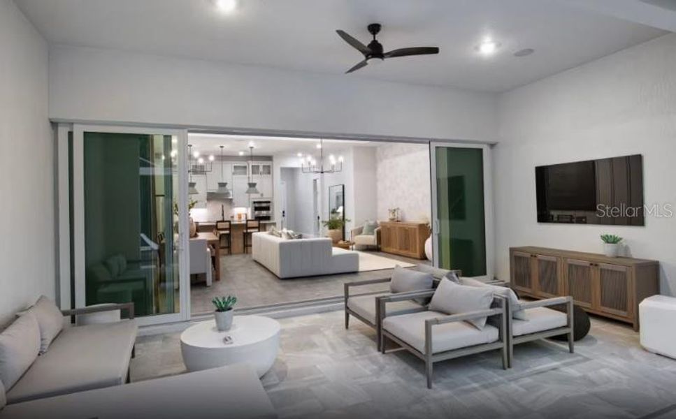 Furnished interior view inside a new home in , Bradenton (Image 12). Furnished interior view inside a new home in , Bradenton (Image 12).