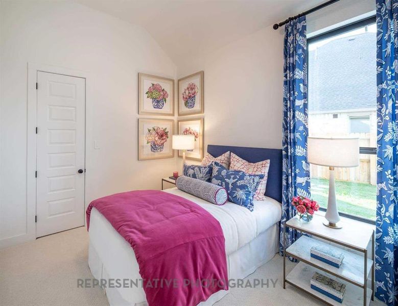 Furnished interior view inside a new home in Sandbrock Ranch, Aubrey (Image 27).