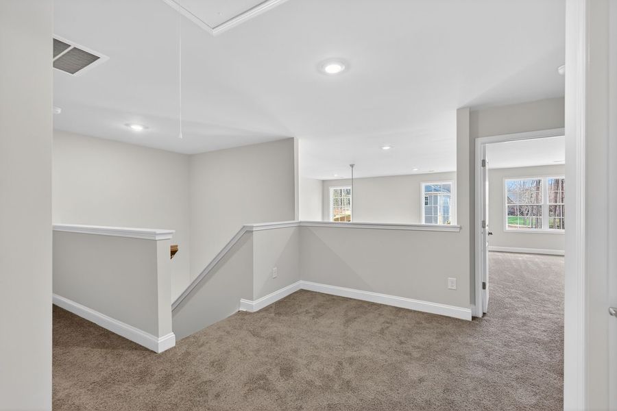 Spacious, unfurnished interior of a new home in Crystal Village, Albemarle (Image 15).