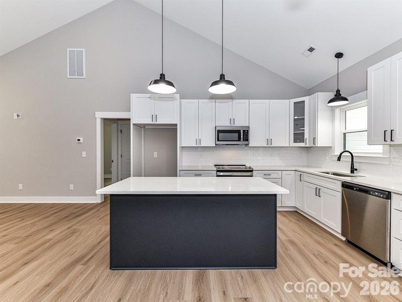 Furnished interior view inside a new home in , Marshville (Image 7).