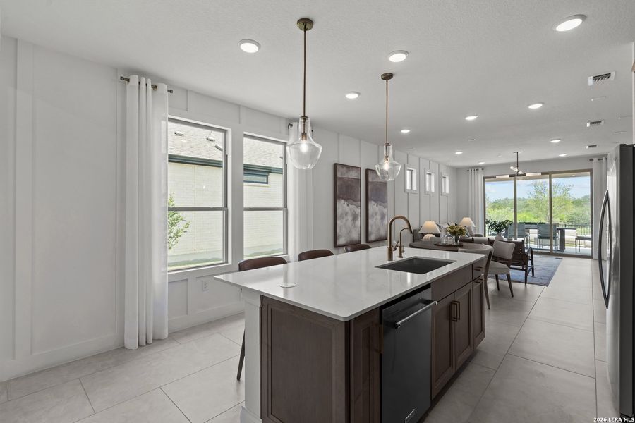 Furnished interior view inside a new home in Del Webb New Braunfels at Veramendi, New Braunfels (Image 7).