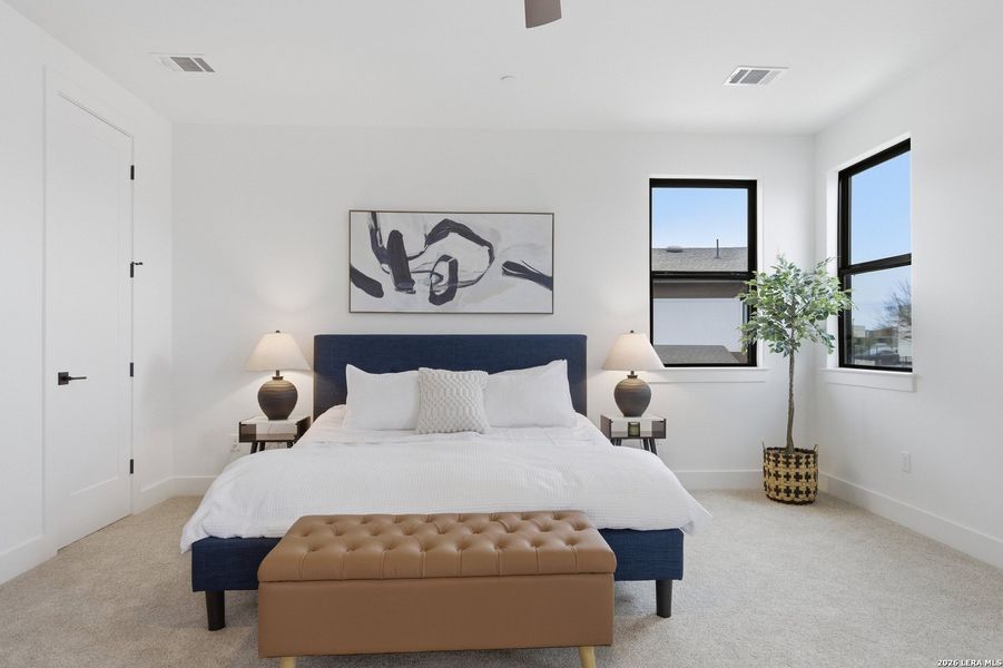 Furnished interior view inside a new home in , Austin (Image 39).