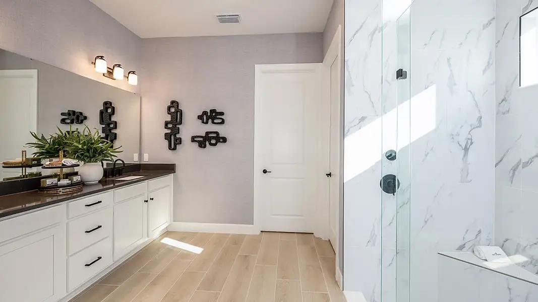 Representative furnished interior of a home built from the Pallazio II by Taylor Morrison in Westview Community Group Page, Kissimmee (Image 35).