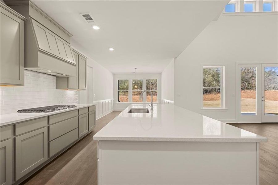 Furnished interior view inside a new home in , Gainesville (Image 18).