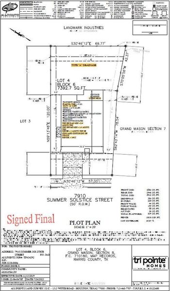 2D floor plan layout of this home in The Timbers at Mason Woods, Cypress, TX (Image 4). 2D floor plan layout of this home in The Timbers at Mason Woods, Cypress, TX (Image 4).