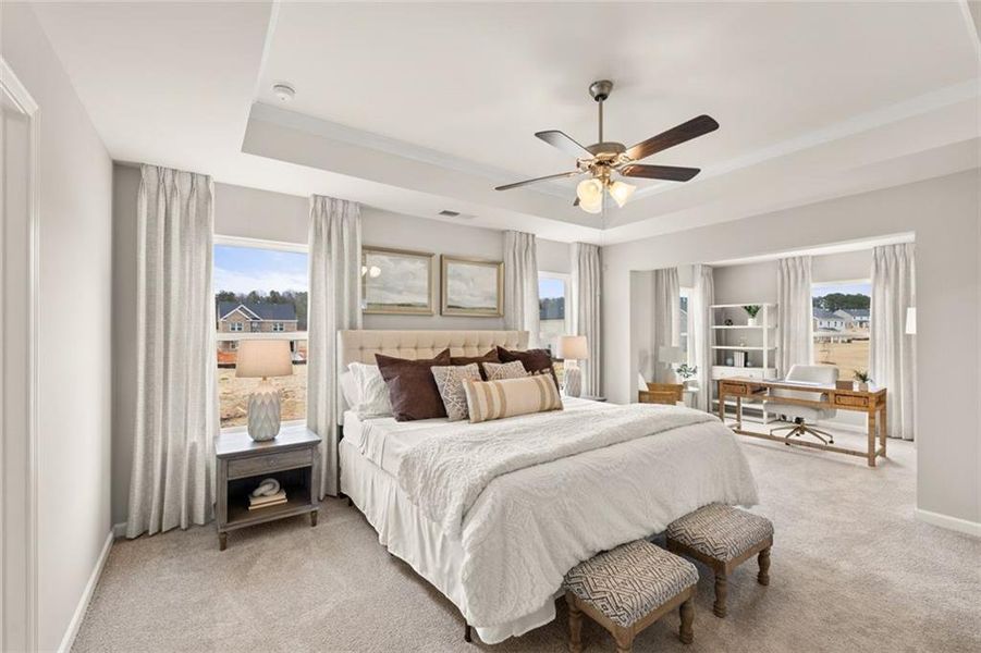 Furnished interior view inside a new home in Westland, Statham (Image 15).