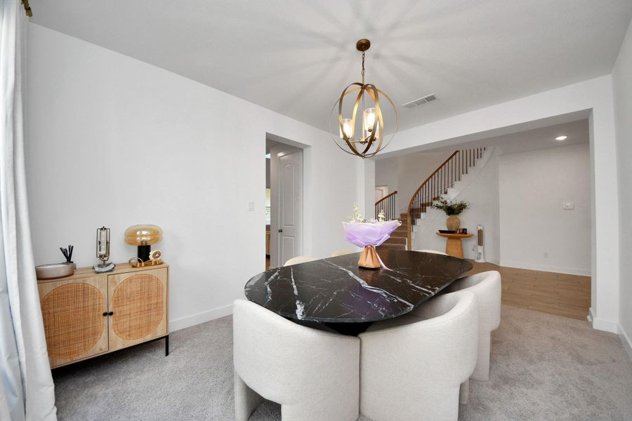 Furnished interior view inside a new home in Candela, Richmond (Image 30).