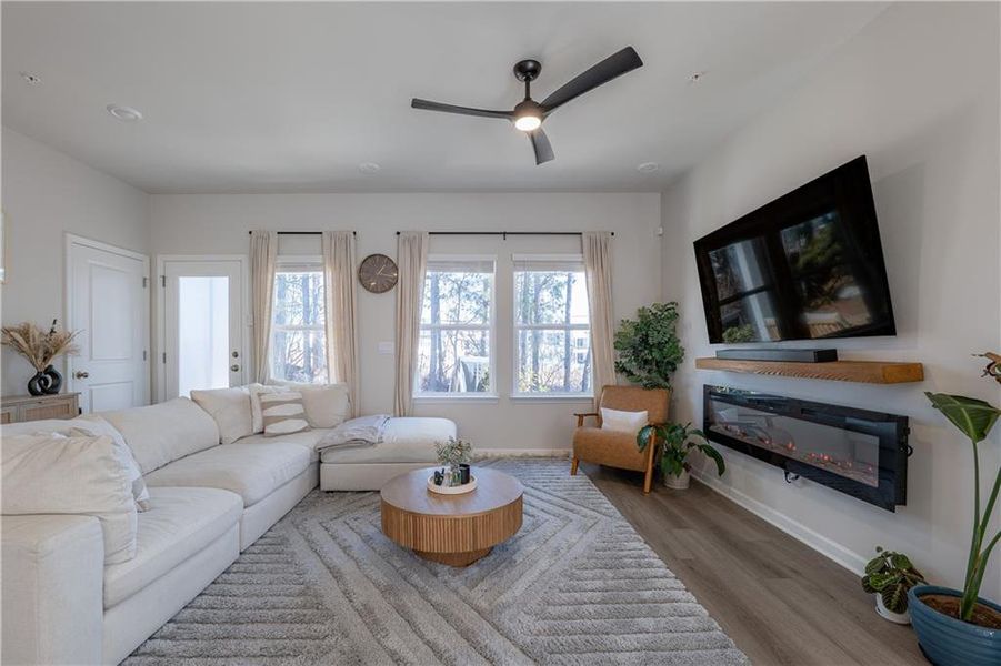 Furnished interior view inside a new home in , Smyrna (Image 18).
