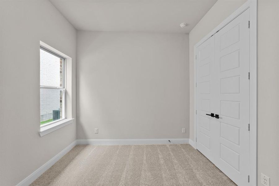 Spacious, unfurnished interior of a new home in South Pointe  Cottage Series, Mansfield (Image 23).