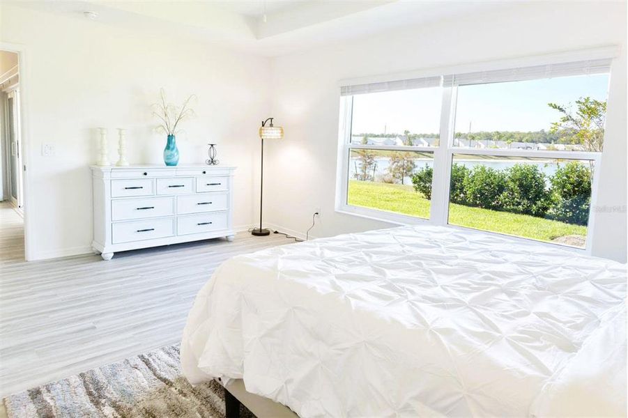 Furnished interior view inside a new home in , The Villages (Image 26).