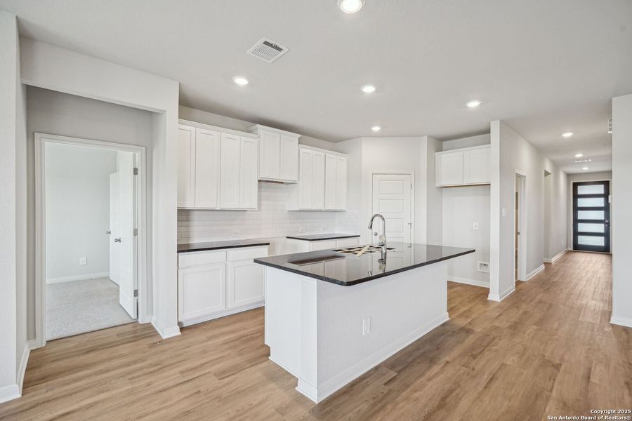 Furnished interior view inside a new home in Scenic Crest - Premier Series, Boerne (Image 12). Furnished interior view inside a new home in Scenic Crest - Premier Series, Boerne (Image 12).