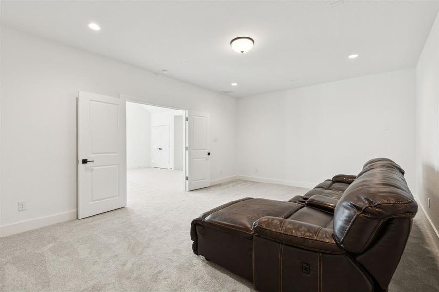 Furnished interior view inside a new home in , Copper Canyon (Image 30).