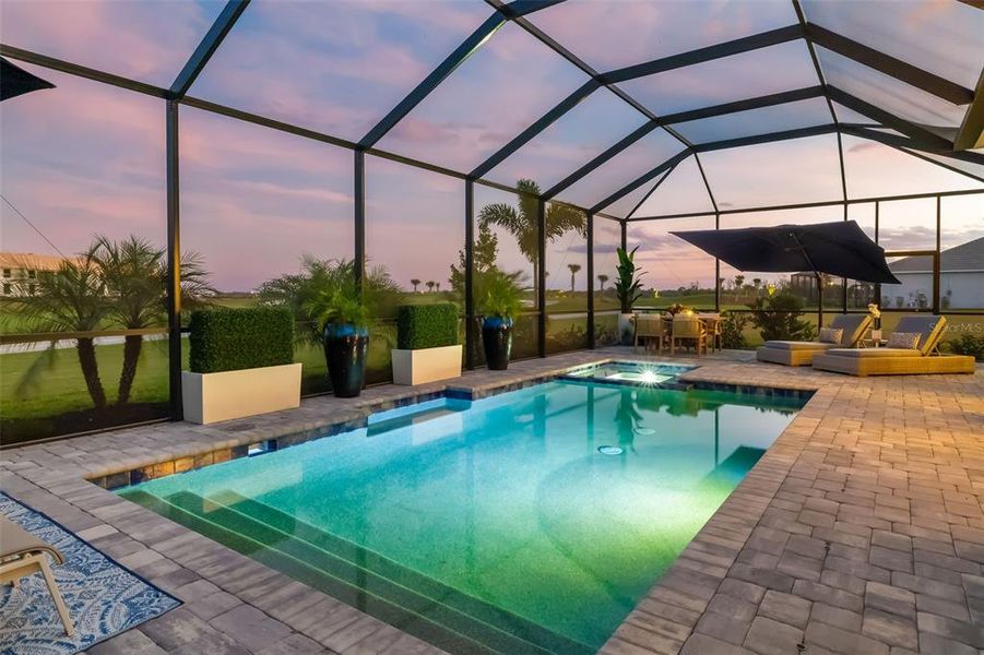 Exterior details and patio area of a home in , Lakewood Ranch (Image 29).