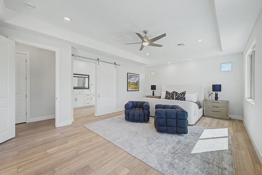 Furnished interior view inside a new home in Bellero Estates, Queen Creek (Image 17).