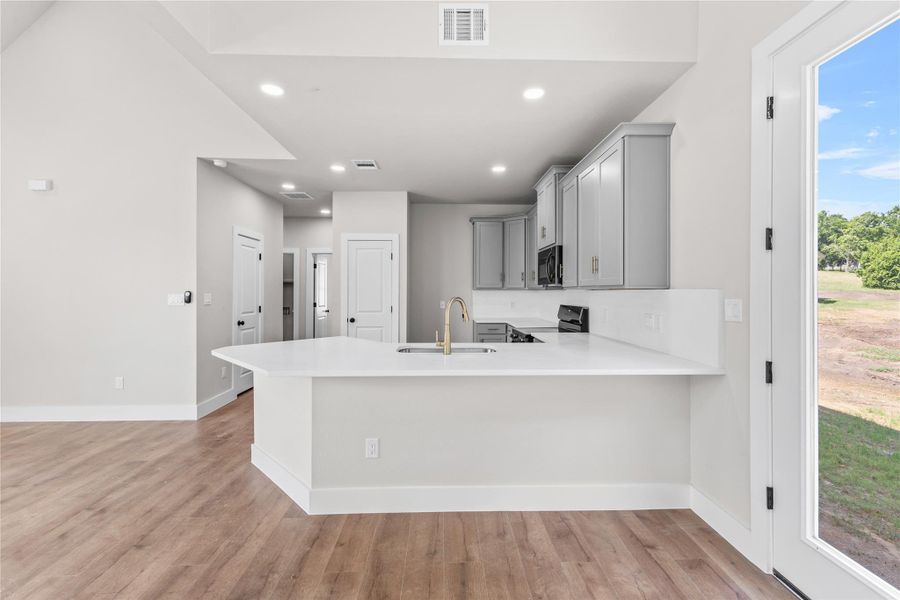 Furnished interior view inside a new home in , Brenham (Image 4). Furnished interior view inside a new home in , Brenham (Image 4).