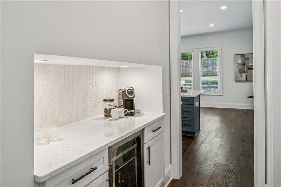 Furnished interior view inside a new home in The Enclave on Lavista, Tucker (Image 10).