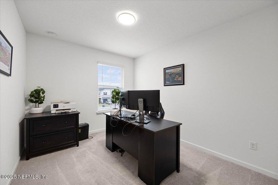 Furnished interior view inside a new home in Shearwater: Affordable Luxury Townhomes, St. Augustine (Image 6).