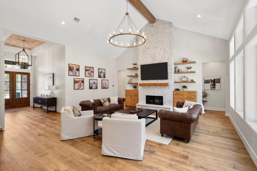 Furnished interior view inside a new home in , Montgomery (Image 34).