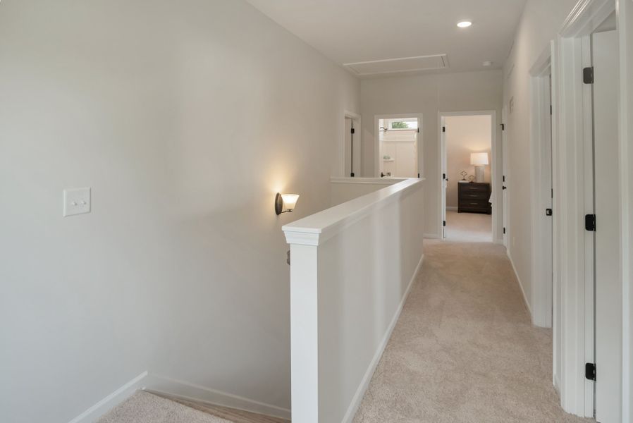 Spacious, unfurnished interior of a new home in Hampshire Hills, Columbia (Image 22).