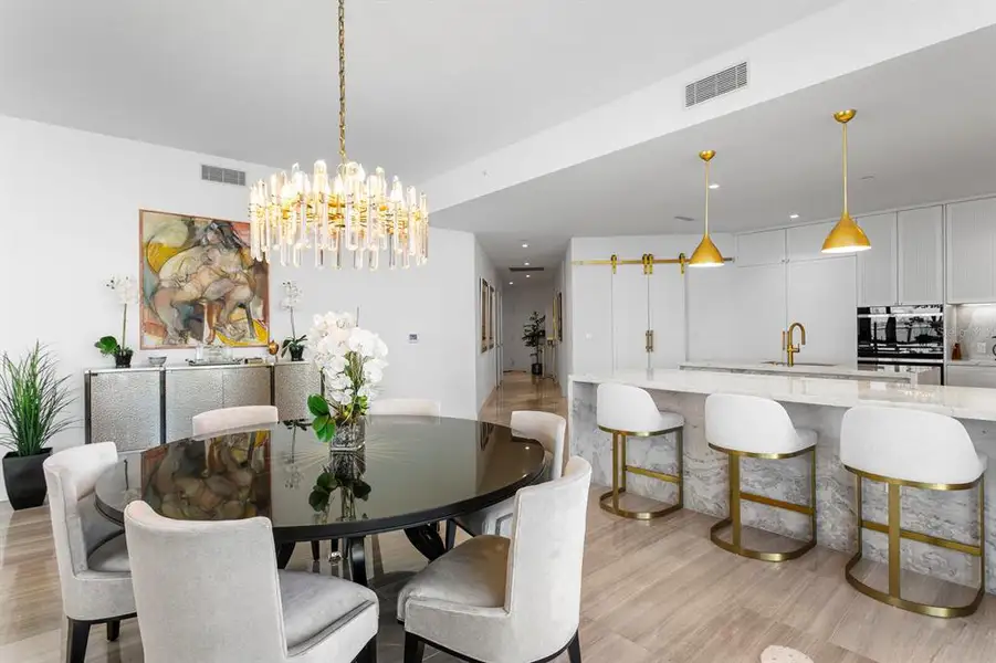 Furnished interior view inside a new home in , Tampa (Image 9).