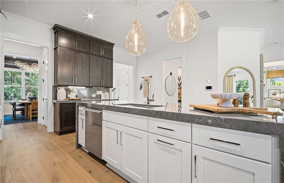 Furnished interior view inside a new home in , Cumming (Image 11).
