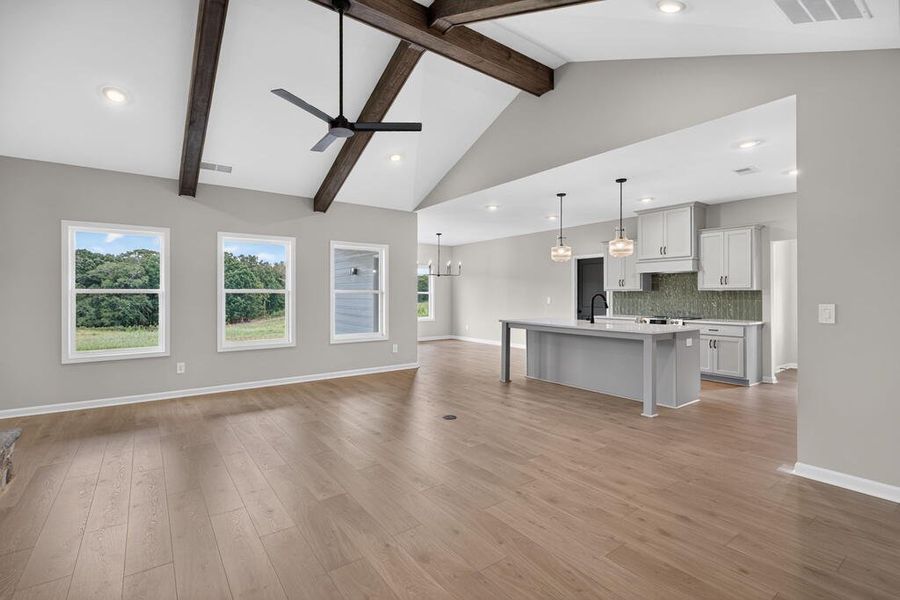 Spacious, unfurnished interior of a new home in Blackwelder Bluff, Bowdon (Image 25).