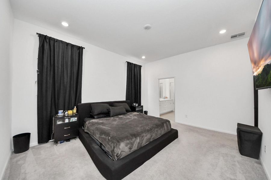 Furnished interior view inside a new home in The Trails, New Caney (Image 32).