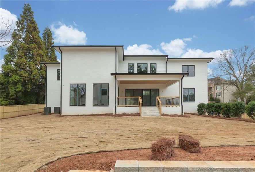 Exterior details and patio area of a home in , Marietta (Image 7).