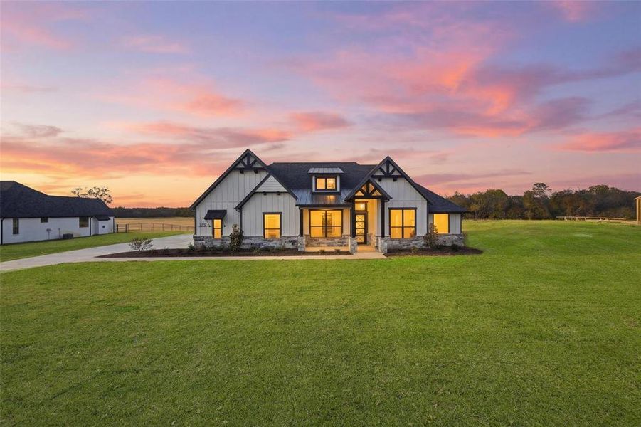 Front exterior of a new home in , Decatur, TX, highlighting curb appeal (Image 26).