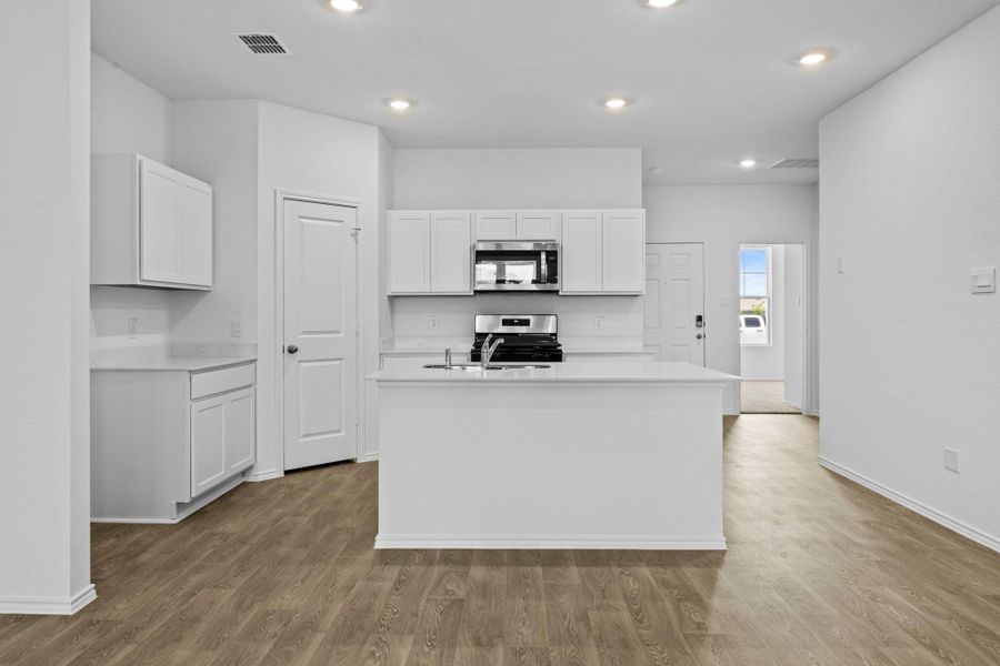 Furnished interior view inside a new home in , Kyle (Image 7).