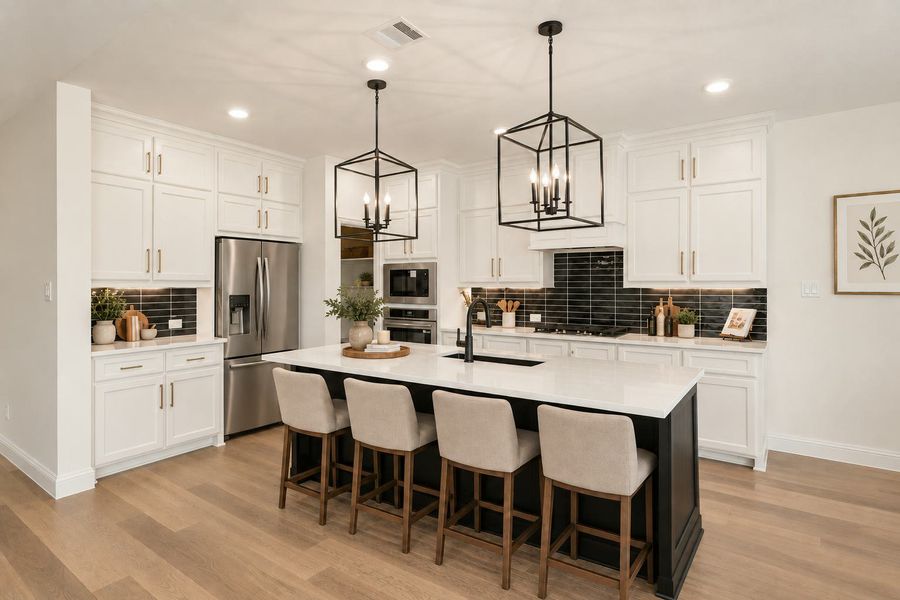 Furnished interior view inside a new home in Kentsdale Farms, DeSoto (Image 6).