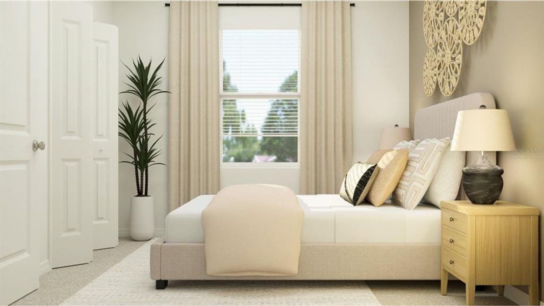 Furnished interior view inside a new home in , Eustis (Image 6).