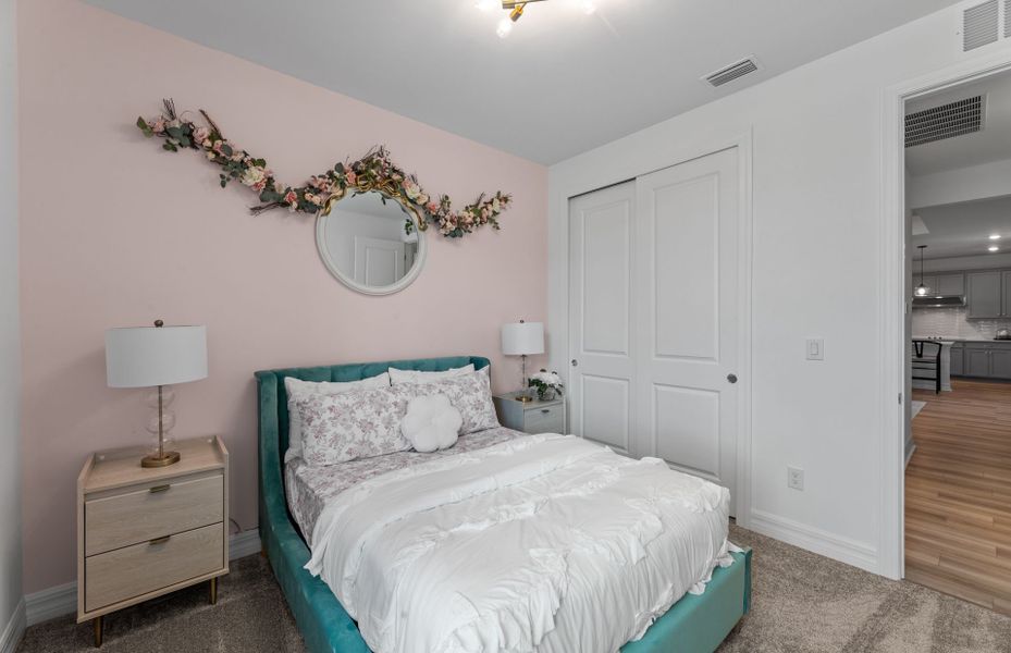 Representative furnished interior of a home built from the Bloomfield by Centex in The Strand at Cedar Grove, North Port (Image 14).
