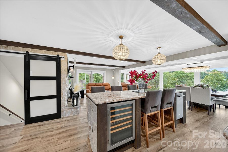 Furnished interior view inside a new home in , Denver (Image 8).
