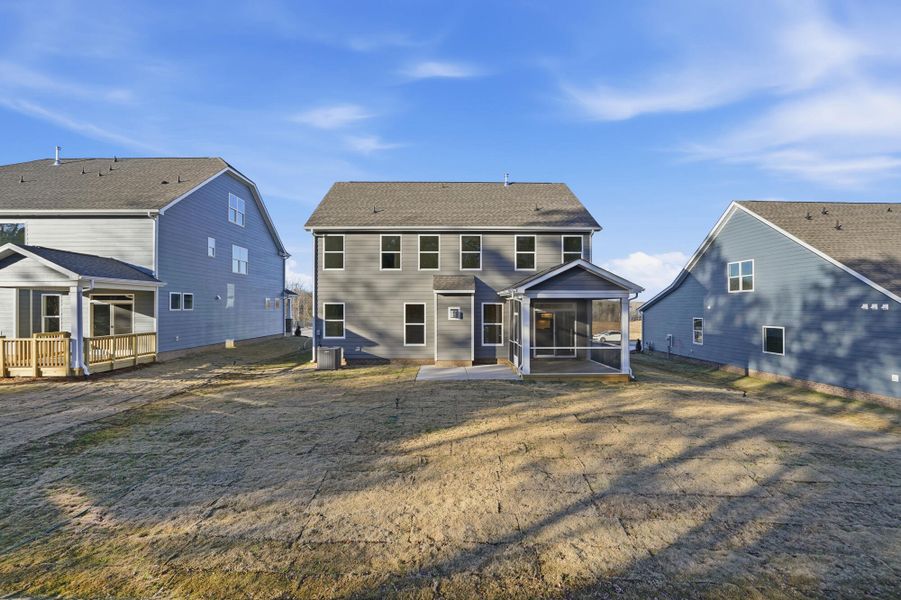 Exterior details and patio area of a home in Waterford Commons, Rock Hill (Image 29). Exterior details and patio area of a home in Waterford Commons, Rock Hill (Image 29).