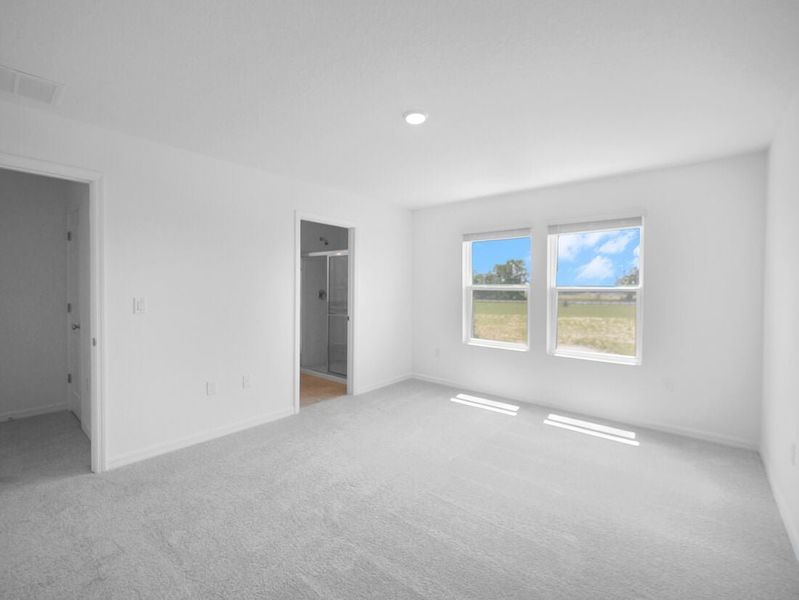 Spacious, unfurnished interior of a new home in Waterstone, Groveland (Image 33).