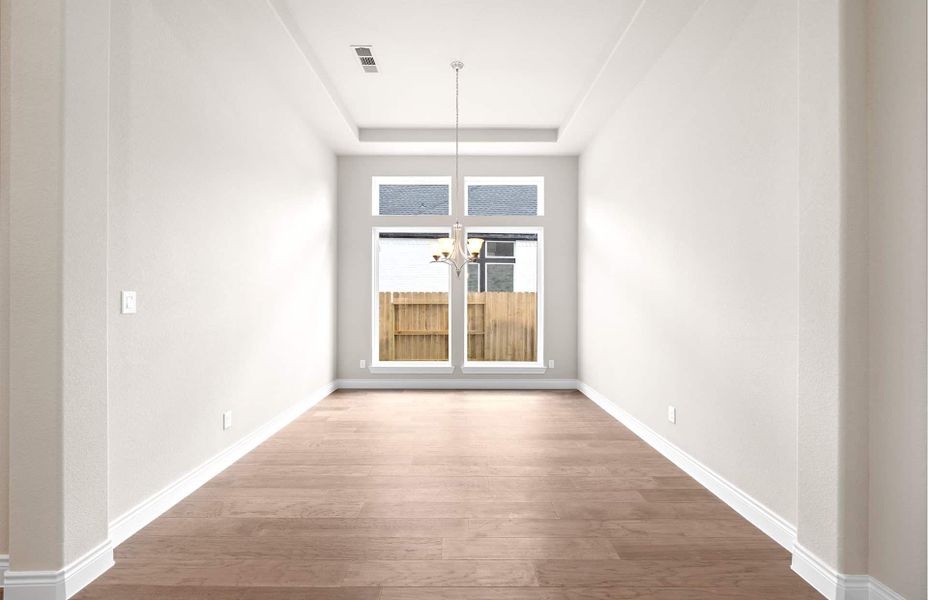 Spacious, unfurnished interior of a new home in Audubon 60′, Magnolia (Image 22).