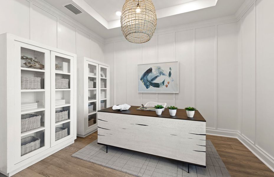 Furnished interior view inside a new home in Talon Preserve on Palmer Ranch, Nokomis (Image 37).