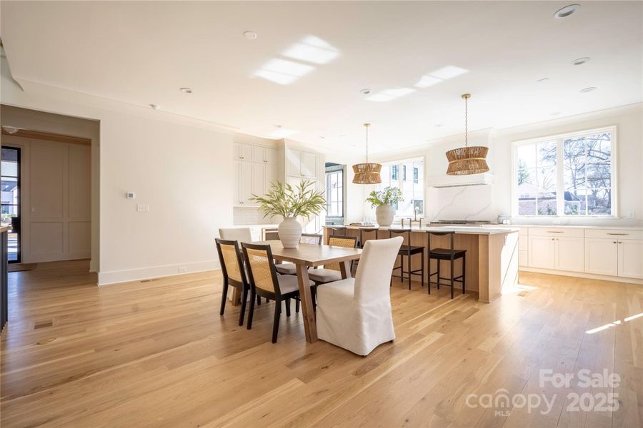 Dining Area and Island Seating