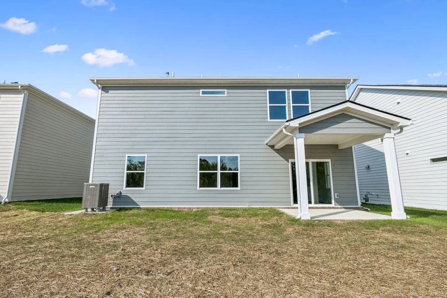 Exterior details and patio area of a home in Ascent at Arbor Ridge, La Vergne (Image 3). Exterior details and patio area of a home in Ascent at Arbor Ridge, La Vergne (Image 3).