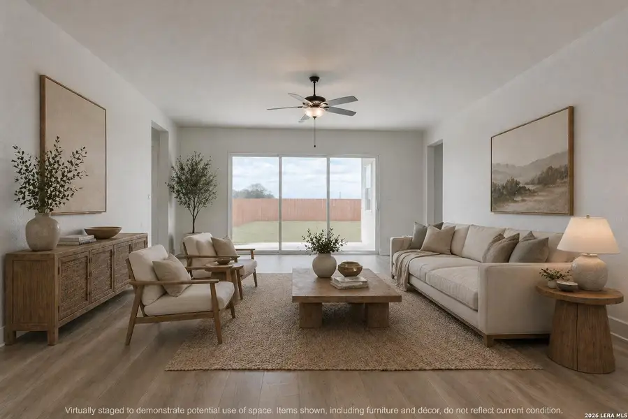 Furnished interior view inside a new home in Megan's Landing, Castroville (Image 7).