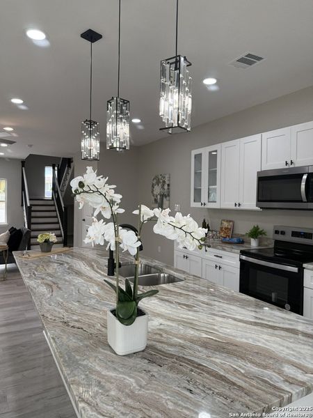 Furnished interior view inside a new home in , Canyon Lake (Image 25). Furnished interior view inside a new home in , Canyon Lake (Image 25).